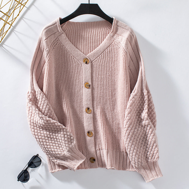 Lantern Sleeve Sweater Women's Sweater