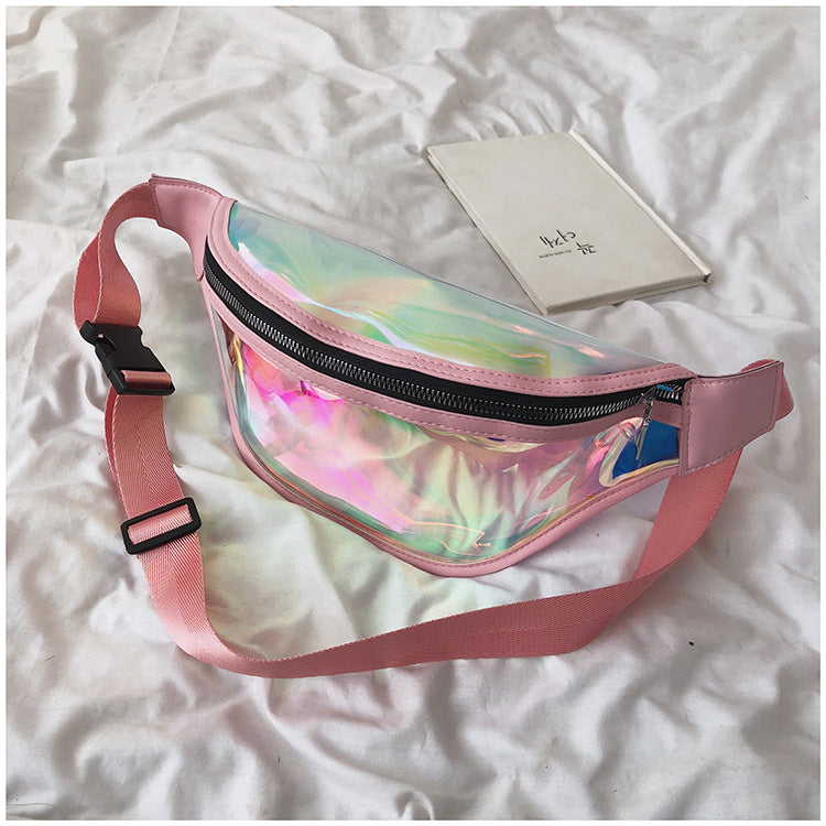 Laser shoulder messenger bag