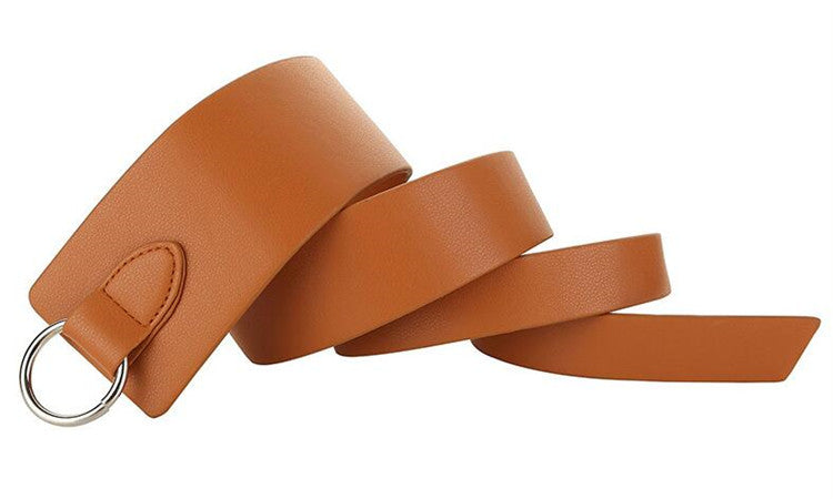 Women's jelly texture decorative belt