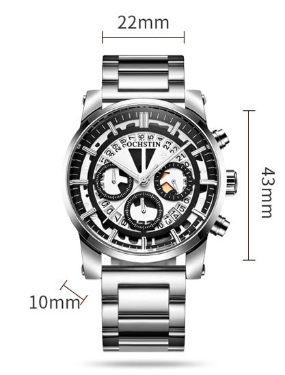 Sexual fashion hollow luminous water watch