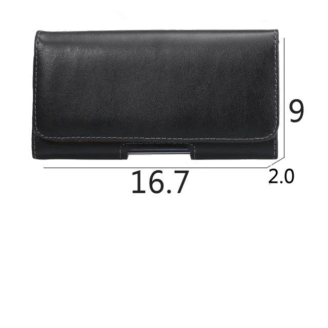 Solid Color Leather Case For Mobile Phone