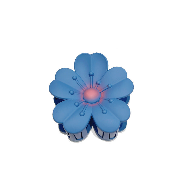 Matteret Store Æggeblomst Barrette Kvinder