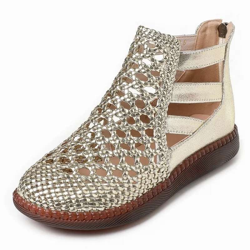 Flat Soft-soled Comfortable Mom Shoes Sandals