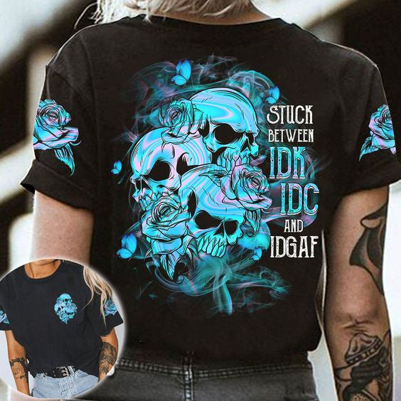 3D Printed Women's Street Short Sleeve Sports T-shirt Top