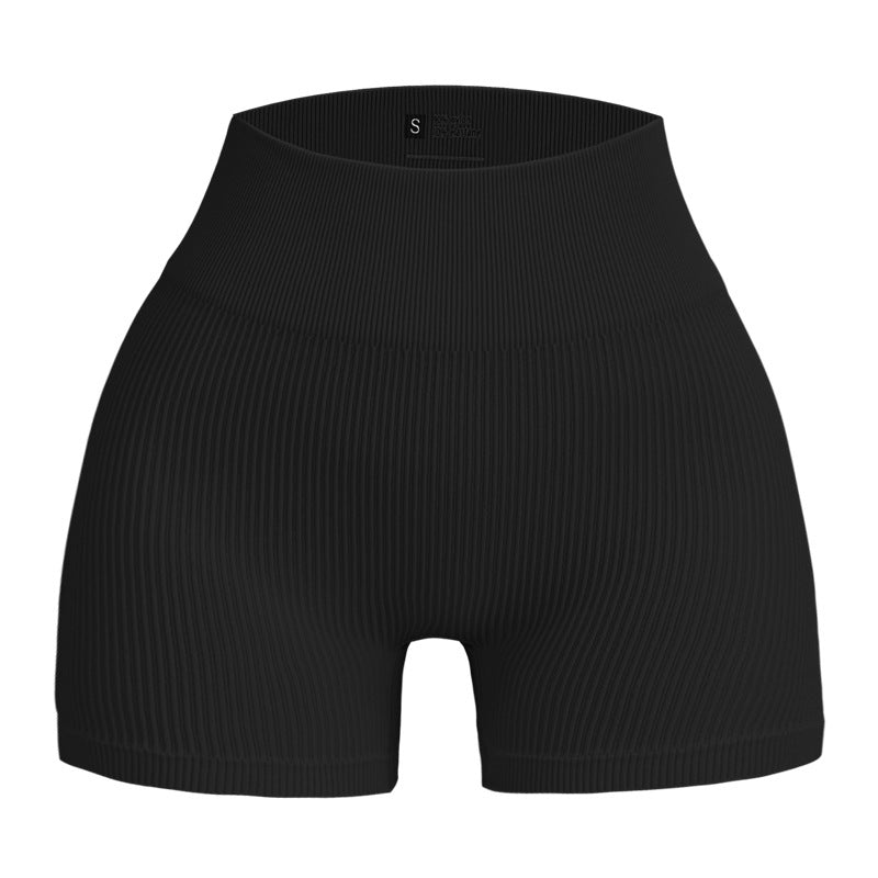 Seamless Thread Three-point Yoga Pants