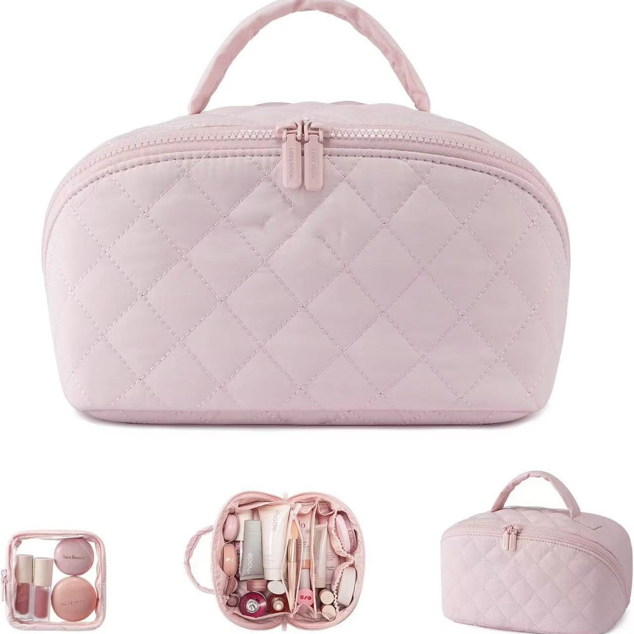 Women's Large Capacity Portable Makeup Bag