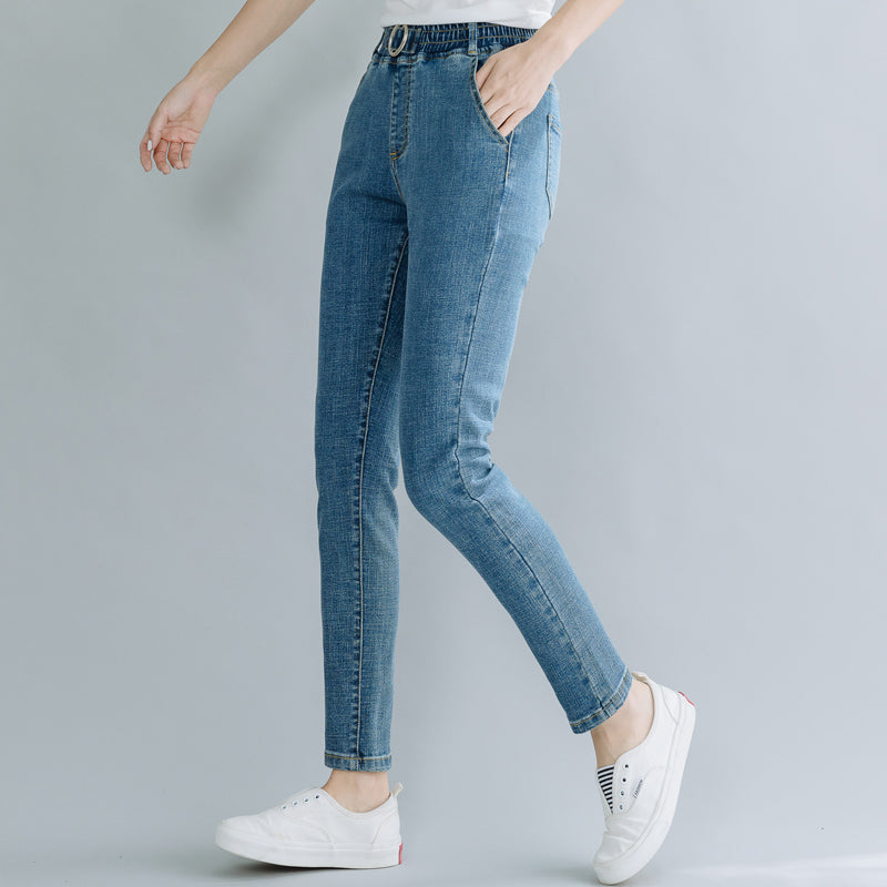 Women's New Loose All-Match Elastic Feet Pants