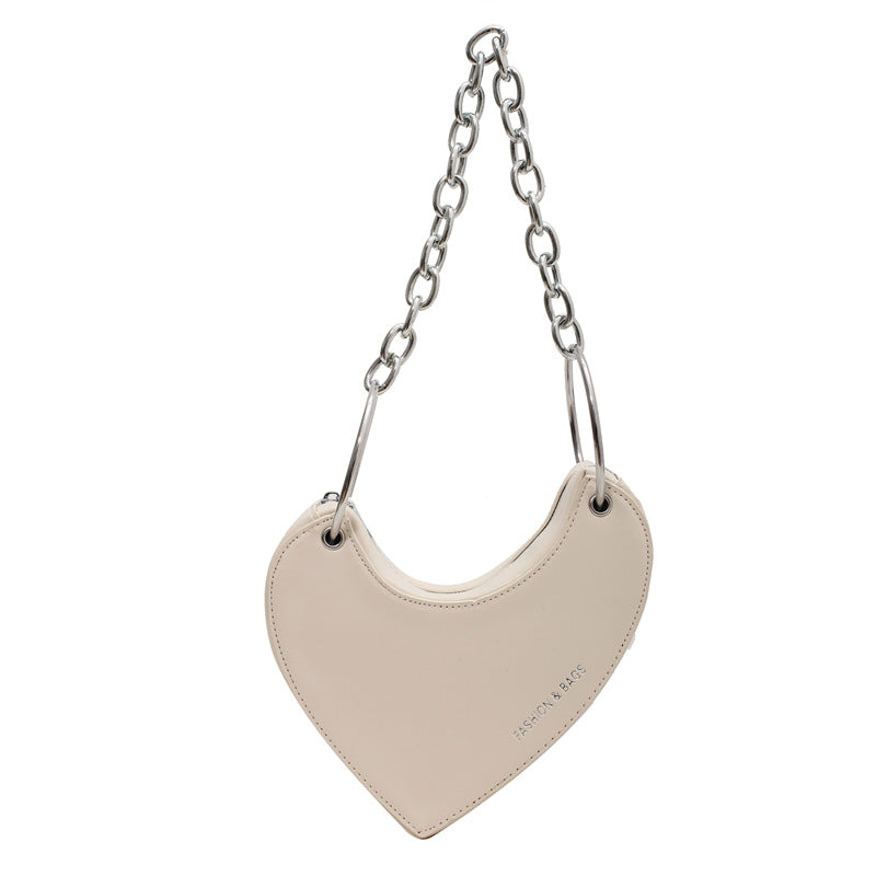 Fashion Snake Pattern Small Square Bag Personality Chain