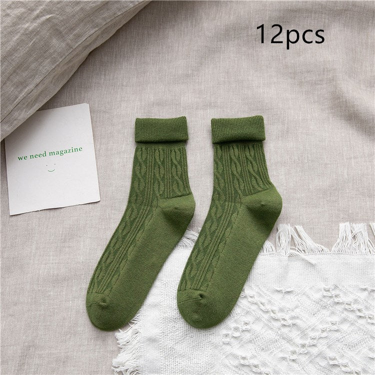 Japanese warm cotton socks