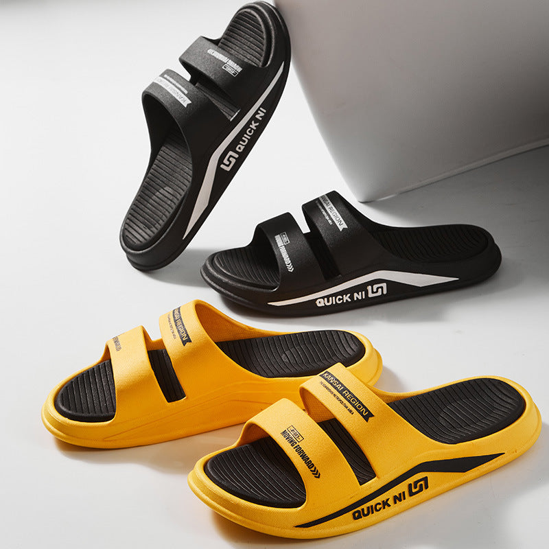 Step On Excrement Sense EVA Rubber Plastic Slippers Male Creative