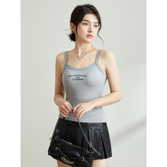 Small Sling Vest For Women Inner Bottoming Top