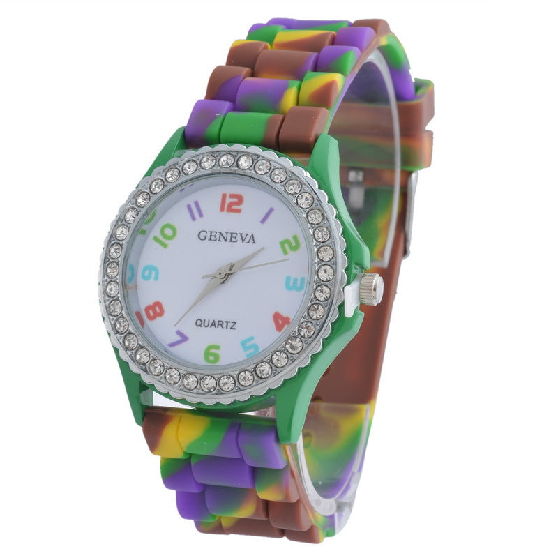 Candy Color Silicone Watch