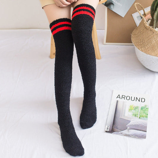 Autumn and winter thickened and extended knee socks