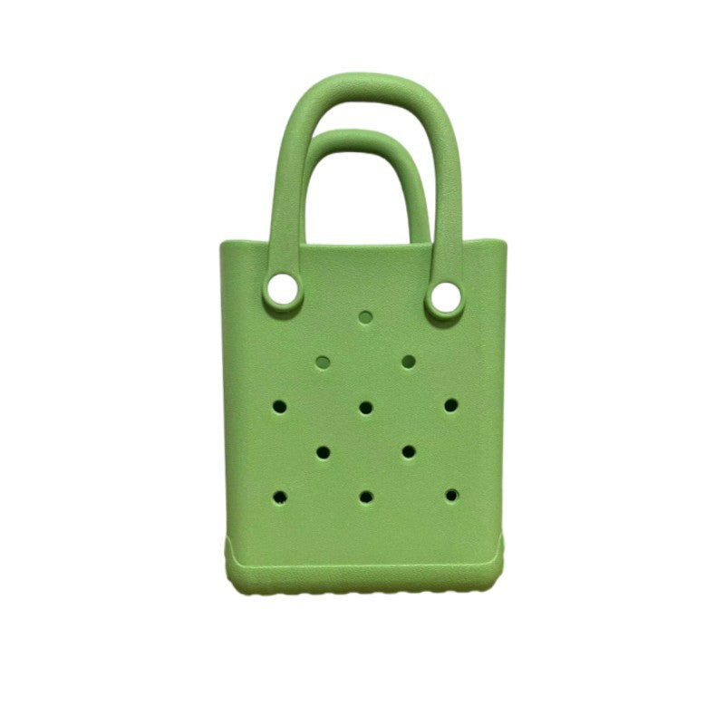 DIY Hole Beach Vacation Bag Women's Simple Handbag