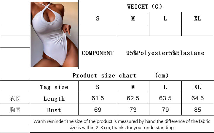Niche Design Jumpsuit Sommer Sexet Temperament Buksedragt med Tapered Ben