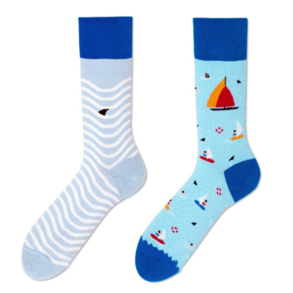 Asymmetric AB socks