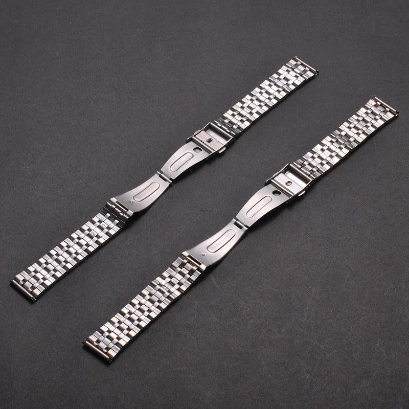 Watch strap accessories stainless steel five-bead strap
