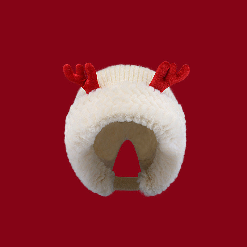 Women's Warm Face Small Plush Earmuffs