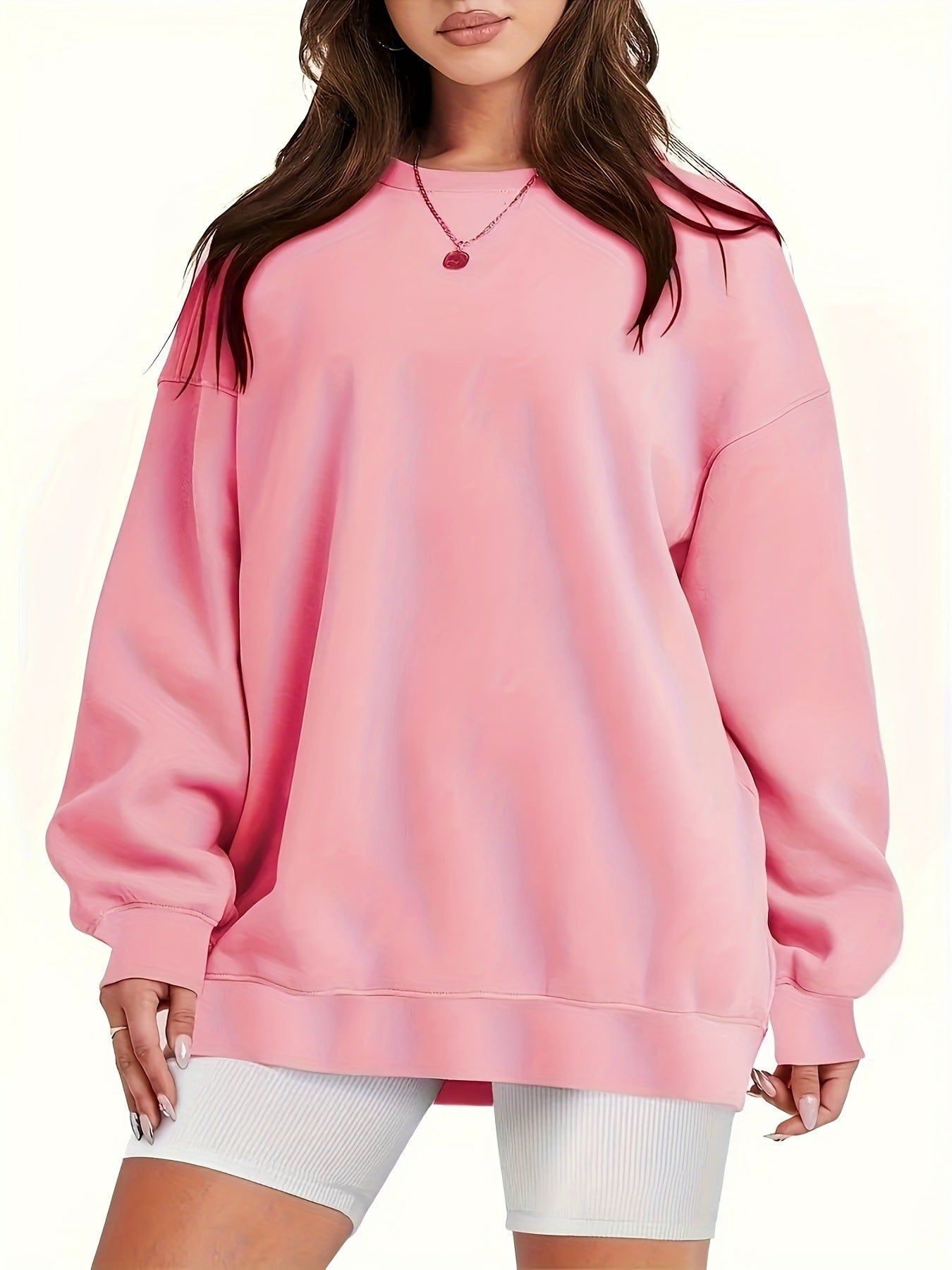 Løs sweatshirt til damer