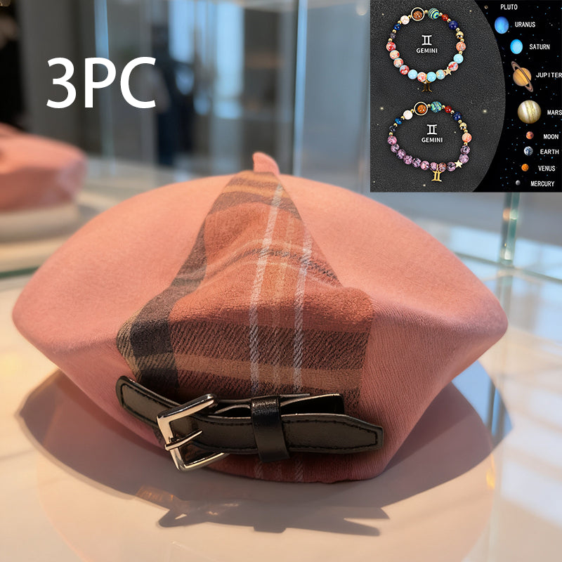 British-style Casual Painter Hat That Is Versatile And Can Show Off Your Face