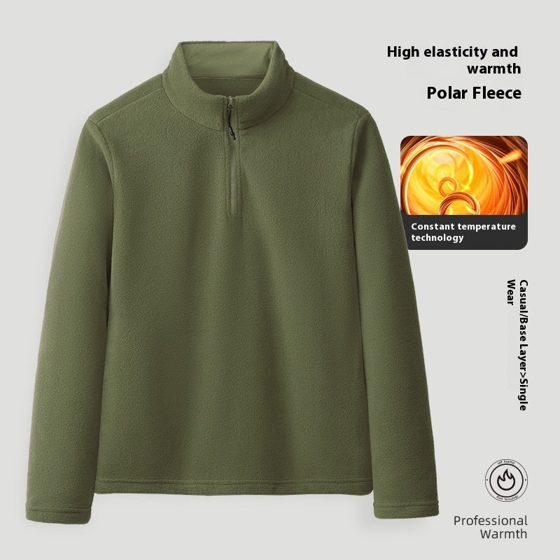 Double-sided Velvet Autumn And Winter Warm Polar Fleece Jacket