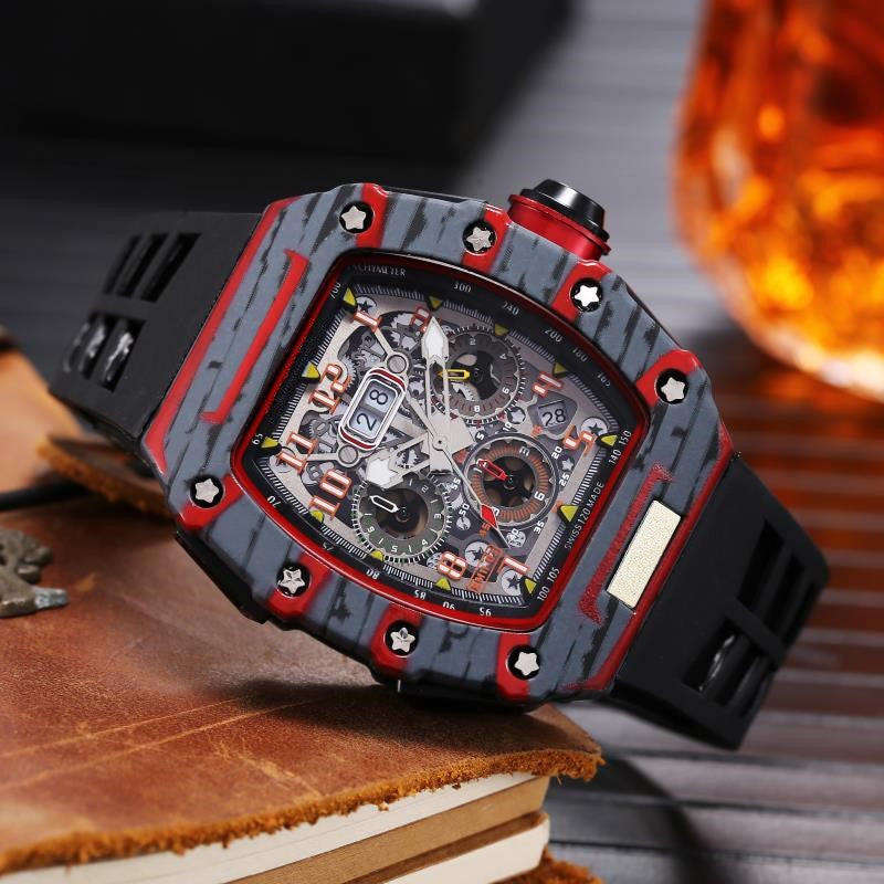 Quartz Round Universal Ordinary Pin Buckle Watch