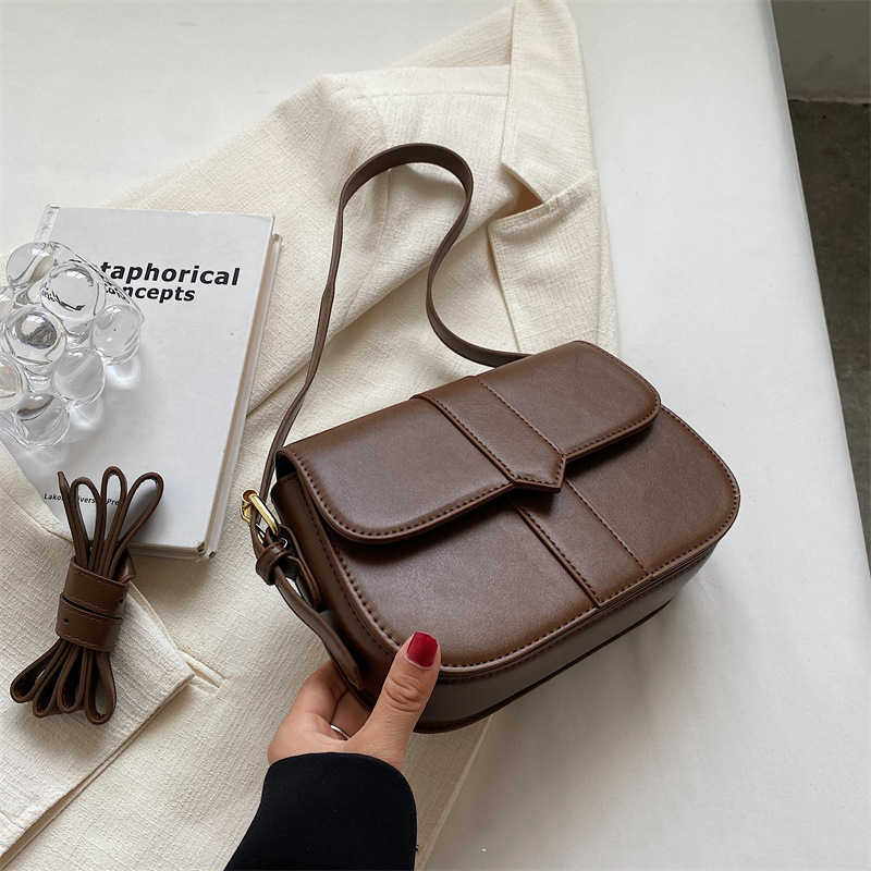 Simple Small Square Bag Personality Fashion Texture