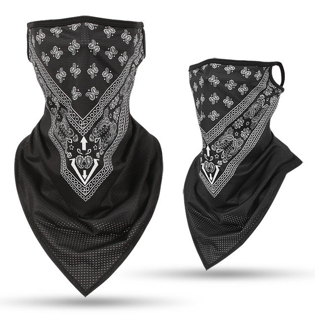Windproof printed magic turban