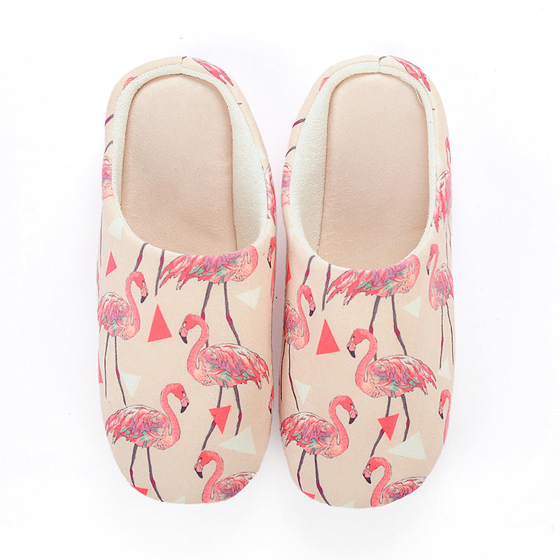 Strawberry half pond forest flamingo swan home shoes