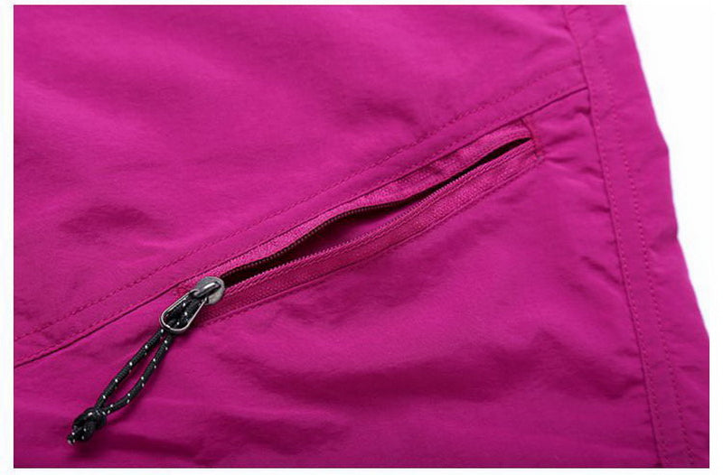 Two pieces of stitching solid color quick-drying pants