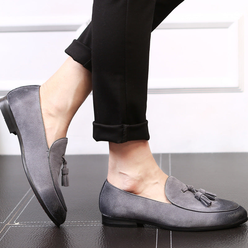Pea shoes lædersko til mænd