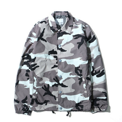 Camouflage thin coat