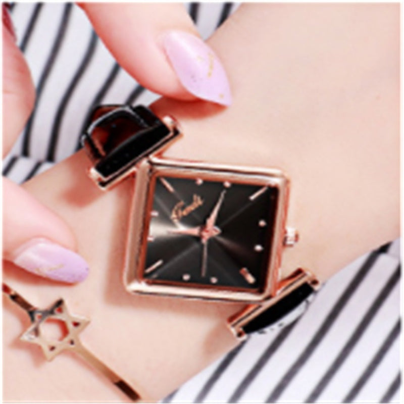 Diamond dial watch