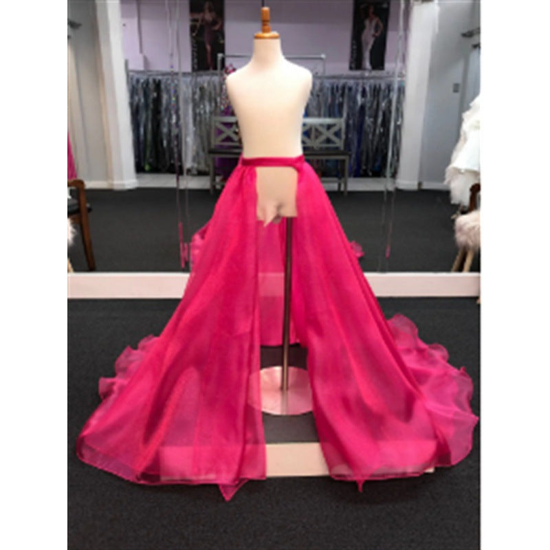 Catwalk Performance Skirt Easy Matching Waisted Pettiskirt