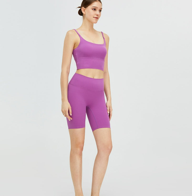 Four Points Cycling Pants Women's High Waist Hip Lift Tight Sports Quick-drying