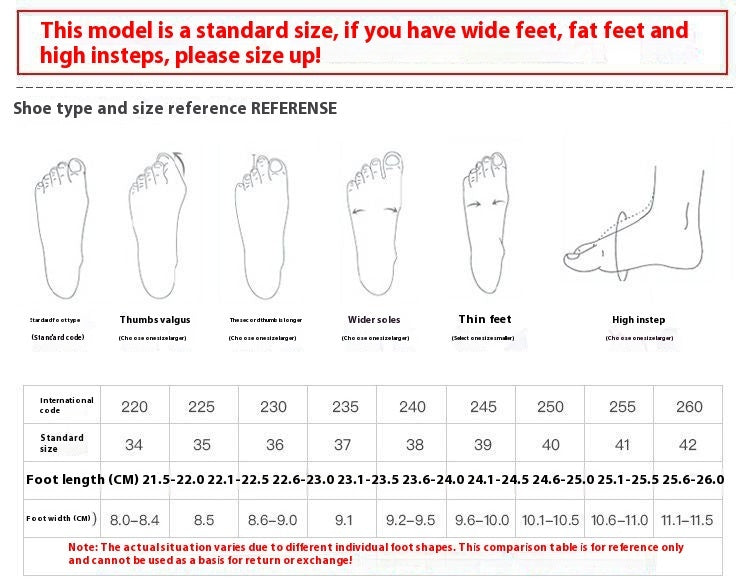 Versatile Basic Student Leisure Sports Flat Sneakers