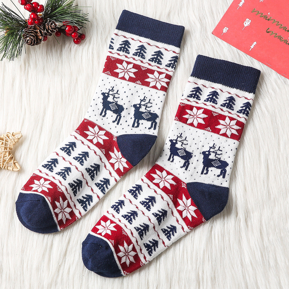 Christmas all-match adult children socks
