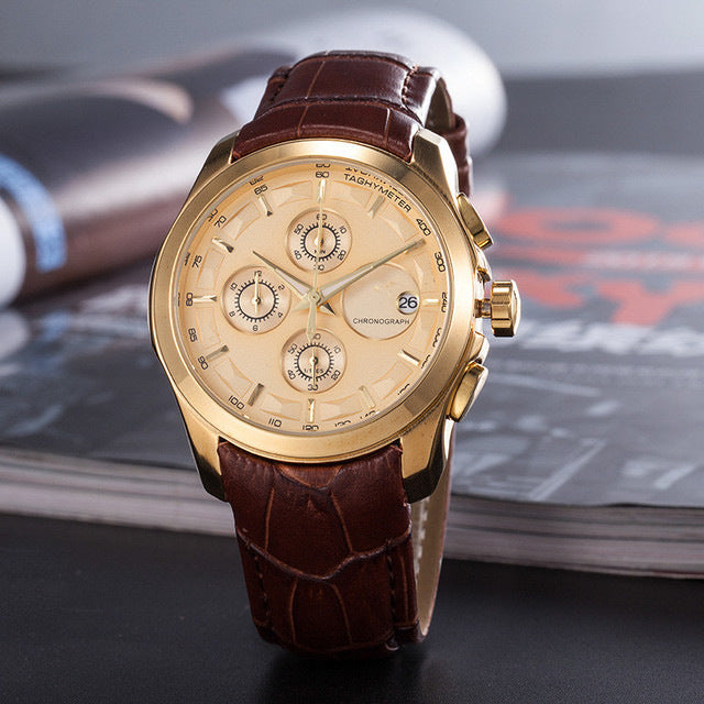 movement seconds watch 6-hand