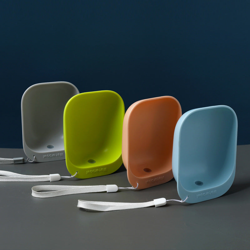 Candy-colored Pet Portable Drinking Bowl