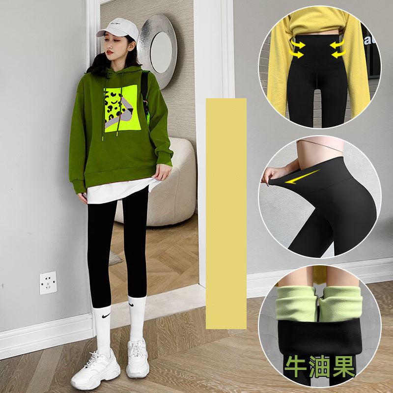 Women's Outer Wear Plus Velvet Thick Leggings