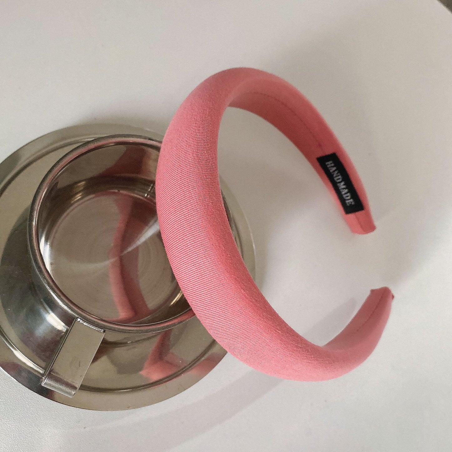 Cream Color Cute Wide-brimmed Sponge Temperament Hairband Decoratio