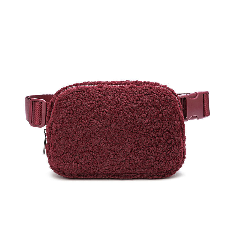 Winter Lambskin Crossbody Bag Outdoor Sports General Versatile