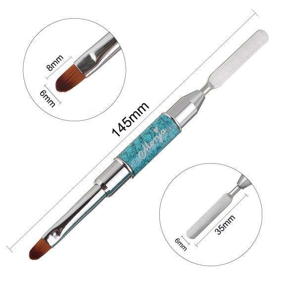 Multi-function Nail Pen with Color Matching and Gluing Embossing Stick