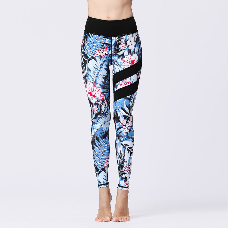 Yoga Pants Quick-Drying Leggings Digital Printing Pants