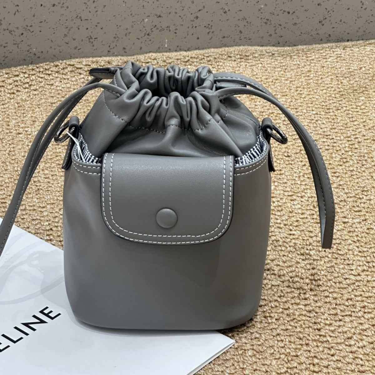 Cortex Women's Drawstring Bucket Crossbody Bag