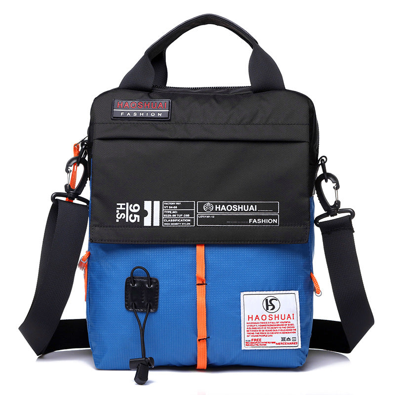 Wholesale men's shoulder bag, men's bag, hand bag, canvas waterproof outdoor bag