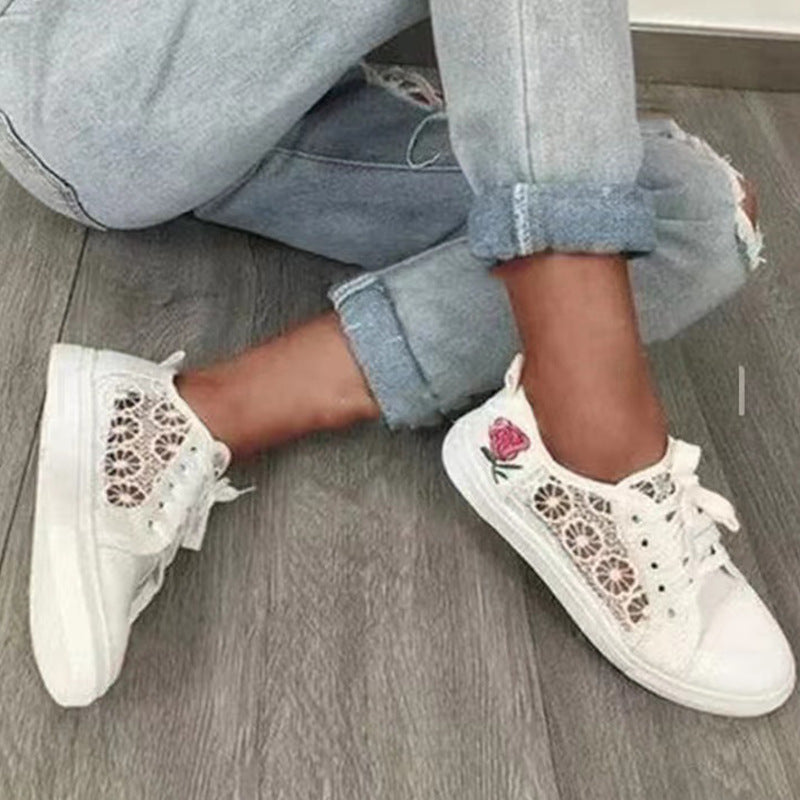 Women's Flat Mesh Breathable Mesh Shoes