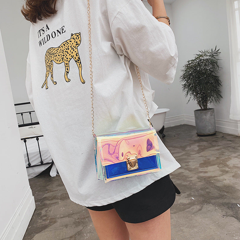 Crossbody Bag with zipper and buckle