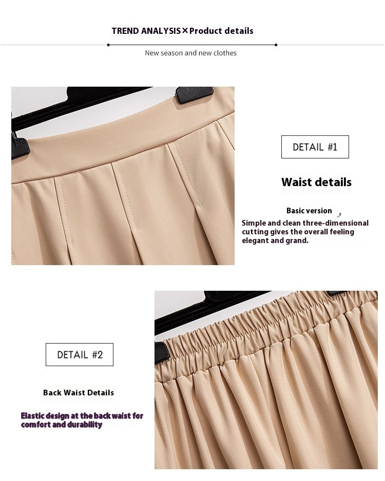 Line Skirt Slimming And Fashionable Summer Skirt Fat Sister Plus Size