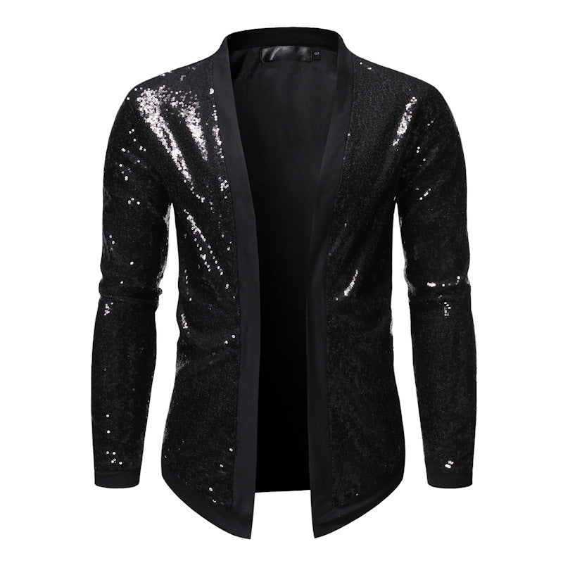 Men's Fashion Casual Performance Party Cardigan Jacket